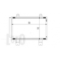 050-016-0002 LORO Конденсатор, кондиционер