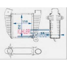 0670701 KUHLER SCHNEIDER Интеркулер