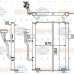 8FC 351 303-521 HELLA Конденсатор, кондиционер