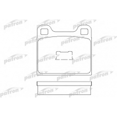 PBP105 PATRON Комплект тормозных колодок, дисковый тормоз