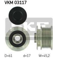 VKM 03117 SKF Механизм свободного хода генератора