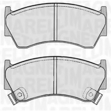 363916060343 MAGNETI MARELLI Комплект тормозных колодок, дисковый тормоз