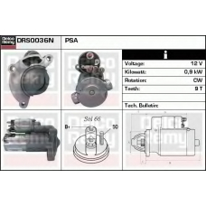 DRS0036N DELCO REMY Стартер