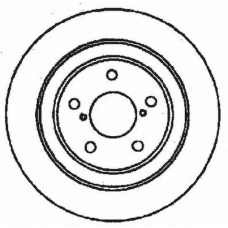 561735BC BENDIX Тормозной диск