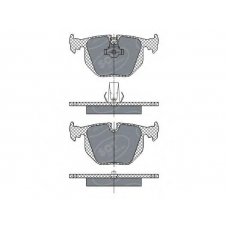 SP 271 SCT Комплект тормозных колодок, дисковый тормоз