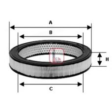 S 0978 A SOFIMA Воздушный фильтр