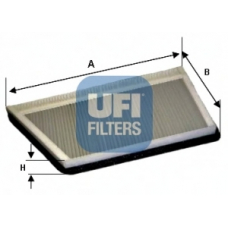 54.194.00 UFI Фильтр, воздух во внутренном пространстве