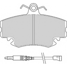 FD6483N NECTO Комплект тормозных колодок, дисковый тормоз