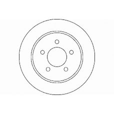 MDC1335 MINTEX Тормозной диск