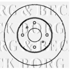 BBD4330 BORG & BECK Тормозной диск