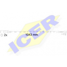 610560 E C ICER Сигнализатор, износ тормозных колодок