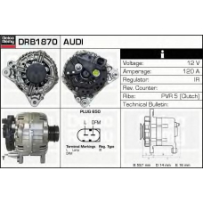 DRB1870 DELCO REMY Генератор