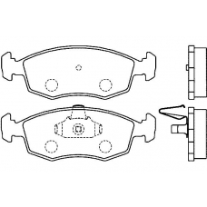 23552 180  0 5 T4047 TEXTAR Колодки тормозные