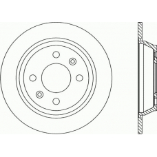 BDR1474.10 OPEN PARTS Тормозной диск