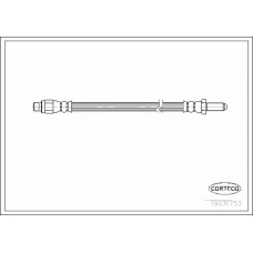 19031753 CORTECO Тормозной шланг