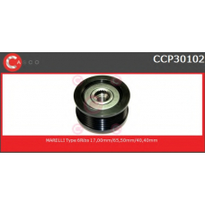 CCP30102 CASCO Ременный шкив, генератор