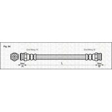 8150 50205 TRISCAN Тормозной шланг