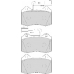 FD6926A NECTO Комплект тормозных колодок, дисковый тормоз