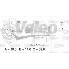 437423 VALEO Генератор