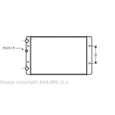 VWA2027 AVA Радиатор, охлаждение двигателя