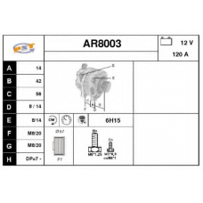 AR8003 SNRA Генератор