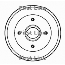 FBR796 FIRST LINE Тормозной барабан