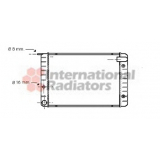 59002010 VAN WEZEL Радиатор, охлаждение двигателя