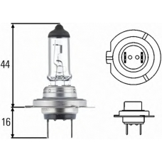 8GH 007 157-481 HELLA Лампа накаливания, основная фара