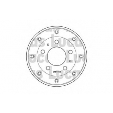 DB4155 TRW Тормозной барабан