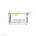 31-2276 KAGER Радиатор, охлаждение двигателя