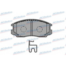 AC0581427D AC Delco Комплект тормозных колодок, дисковый тормоз