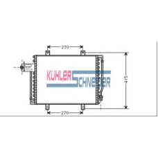 0920501 KUHLER SCHNEIDER Конденсатор, кондиционер