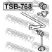 TSB-768 FEBEST Опора, стабилизатор