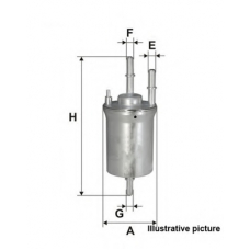 EFF5160.20 OPEN PARTS Топливный фильтр