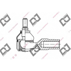 DE1202 DJ PARTS Наконечник поперечной рулевой тяги