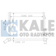 353000 KALE OTO RADYATOR Радиатор, охлаждение двигателя