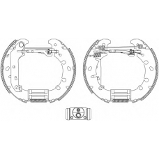 8DB 355 004-831 HELLA PAGID Комплект тормозных колодок