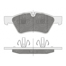 SP 352 PR SCT Комплект тормозных колодок, дисковый тормоз