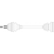 WW3257 General Ricambi Приводной вал