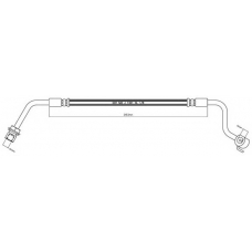 VBH552 MOTAQUIP Тормозной шланг