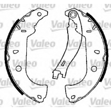 554738 VALEO Комплект тормозных колодок