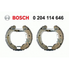 0 204 114 646 BOSCH Комплект тормозных колодок