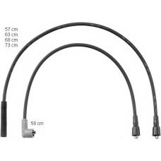 0300890810 BERU Комплект проводов зажигания
