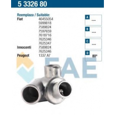 5332680 FAE Термостат, охлаждающая жидкость