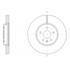 61534.10 REMSA Тормозной диск