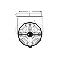 SB 914 SCT Воздушный фильтр