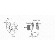 943346145010 MAGNETI MARELLI Генератор