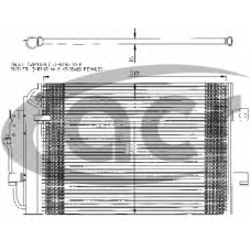 300341 ACR Конденсатор, кондиционер