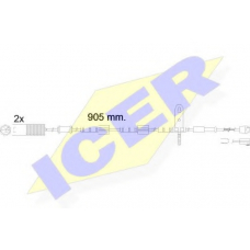 610543 E C ICER Сигнализатор, износ тормозных колодок