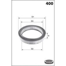 EL3127 MECAFILTER Воздушный фильтр